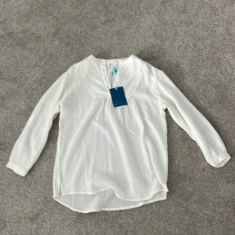 NWT Peasant style top